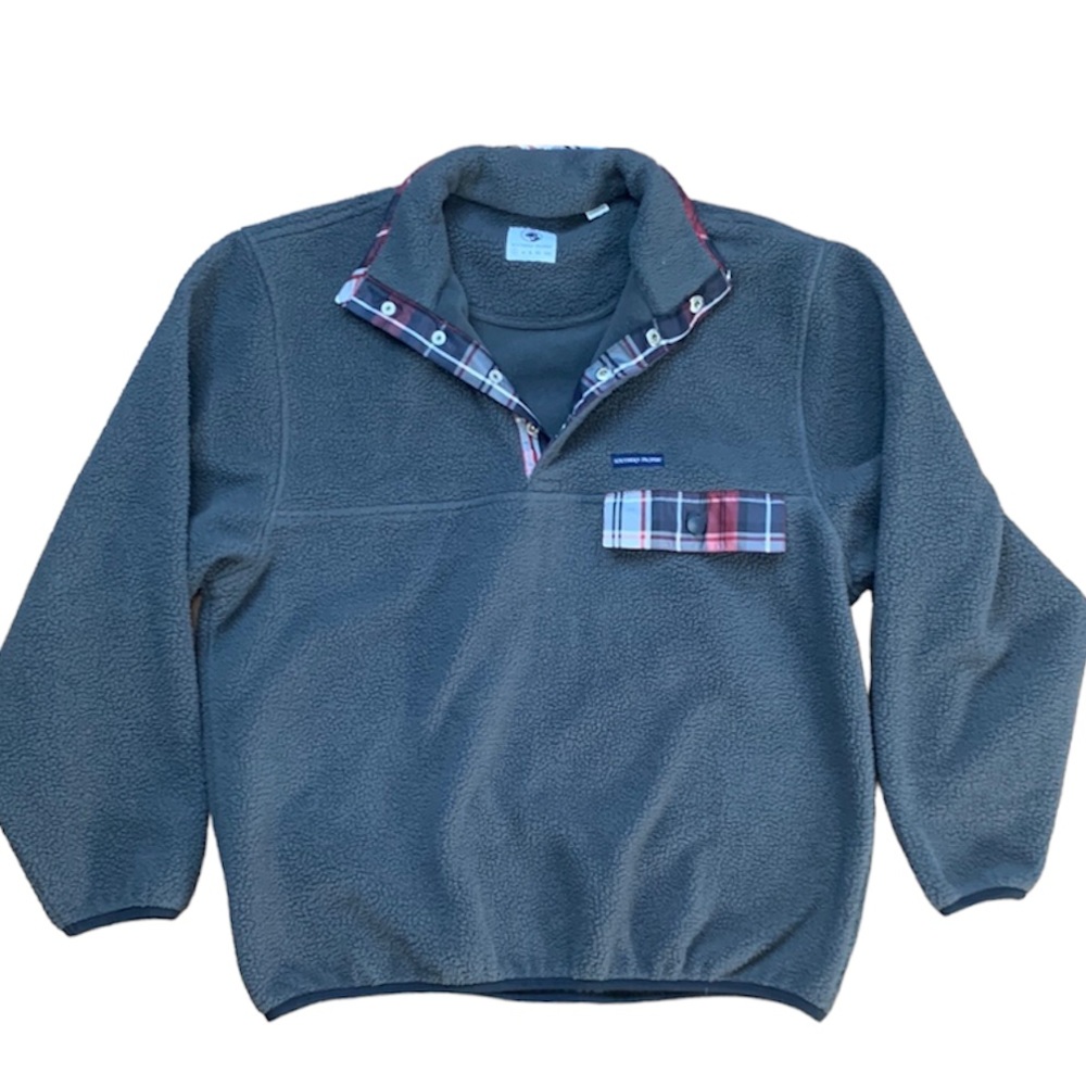 Southern Proper Mens Fleece Pullover All Prep Size S